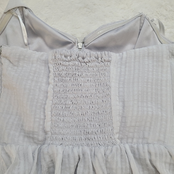 Guess White Sweetheart Neckline Dress - Picture 2 of 3